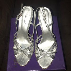 Elegant Silver Sandals